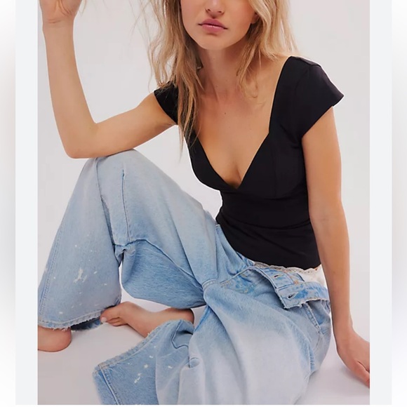 Free People Duo Corset Cami Knit Top - Picture 3 of 10